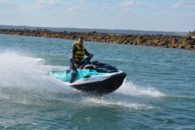 1 Hour Jet Ski Experience in Isla Canela - One jet ski, two riders, and a clear price