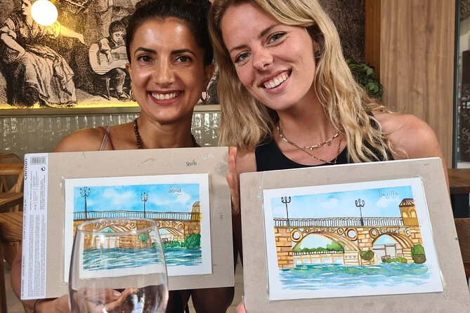 Art and Wine in Sevilla - Who will enjoy this painting session