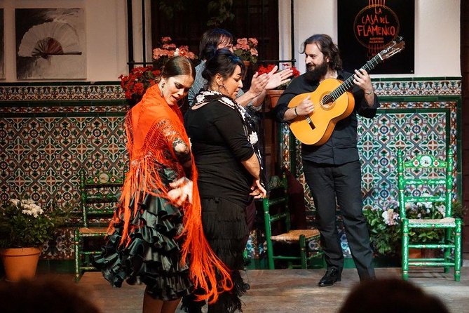 Authentic Flamenco Show with Tapas & Wine Guided Tour - First stop: vermouth, ham, and a family-run tavern