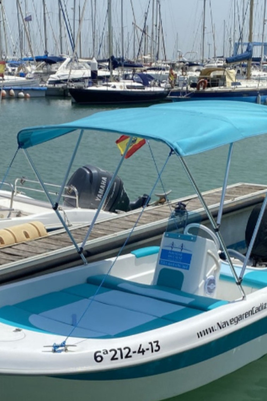 Cadiz: Boat Rental Without License - A Self-Directed Way to See the Cádiz Coast