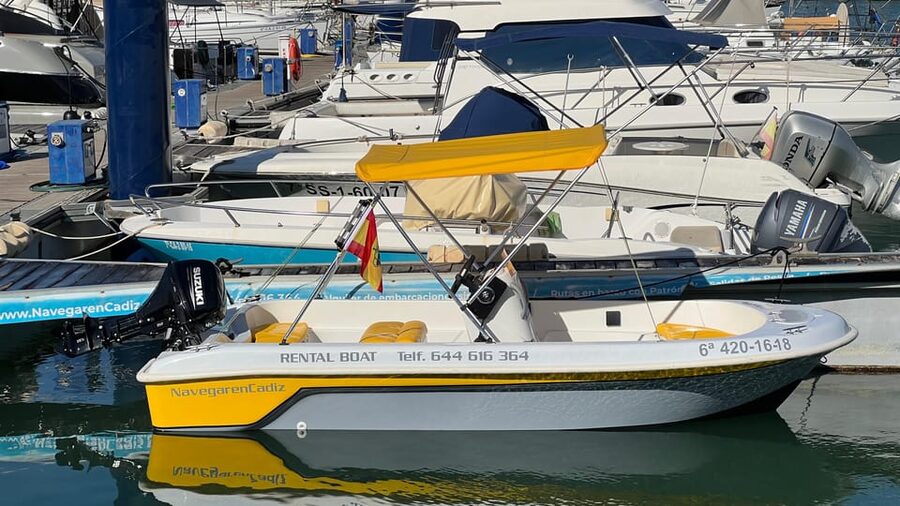 Cadiz: Boat Rental Without License - The Price, Fuel, and Card Deposit