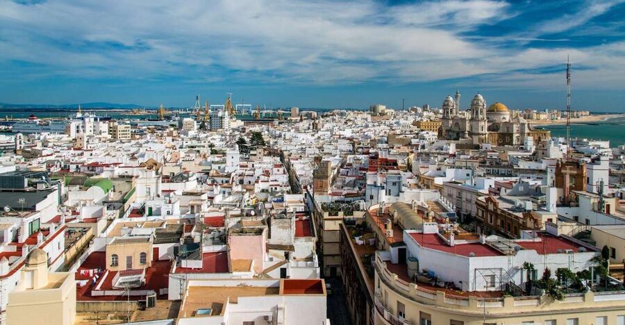 Cádiz: Roman Theatre, Cathedral, and Tavira Tower Tour - Cádiz Cathedral and its long building story