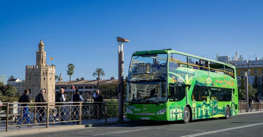 Combo: Hop on hop off + Flamenco Show & Walking tours - Use the bus to get your bearings