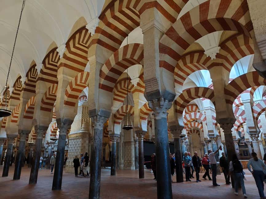 CORDOBA: GUIDED TOUR OF THE MOSQUE-CATHEDRAL OF CORDOBA WITHOUT QUEUES SPANISH - What the price includes, and what it does not