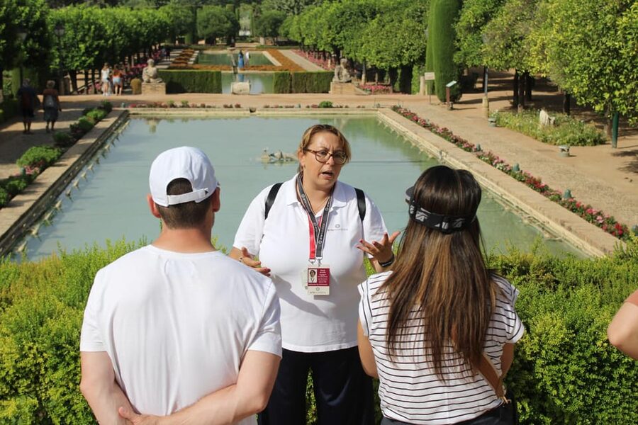 Córdoba Guided Tour of the Mosque, Jewish Quarter & Alcazar - The Alcázar area, with a change to the plan