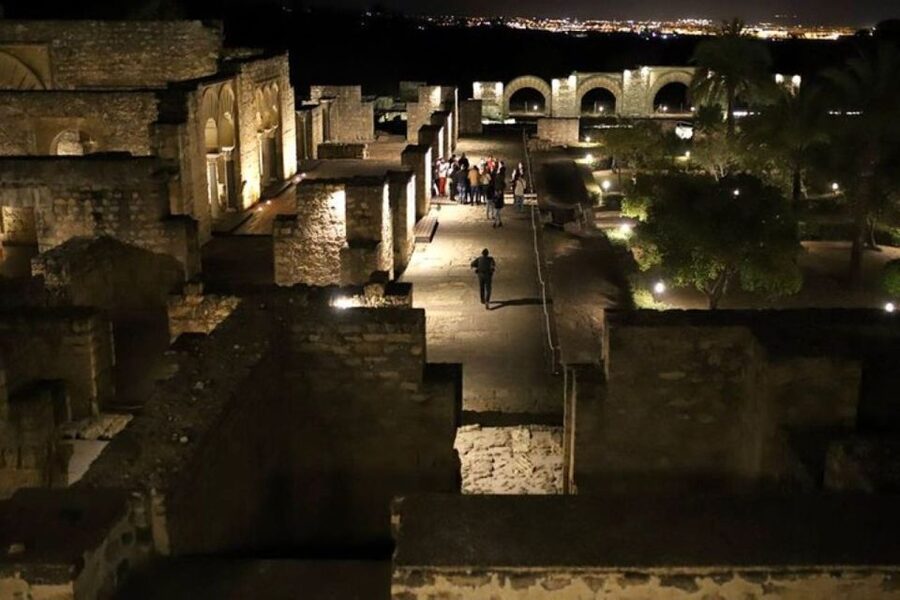 Cordoba: Medina Azahara Night Tour without transport - Medina Azahara by night, not by bus