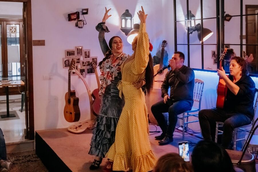 Córdoba: Tablao Flamenco at Doble de Cepa with Optional Meal - Choosing between the show, a drink or dinner