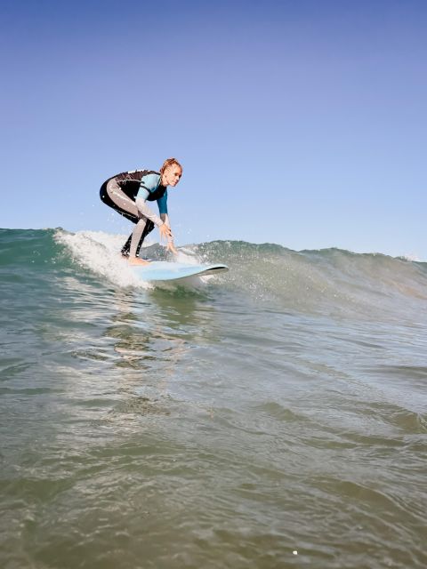 El Palmar: Group Surf class. - What the class feels like for beginners