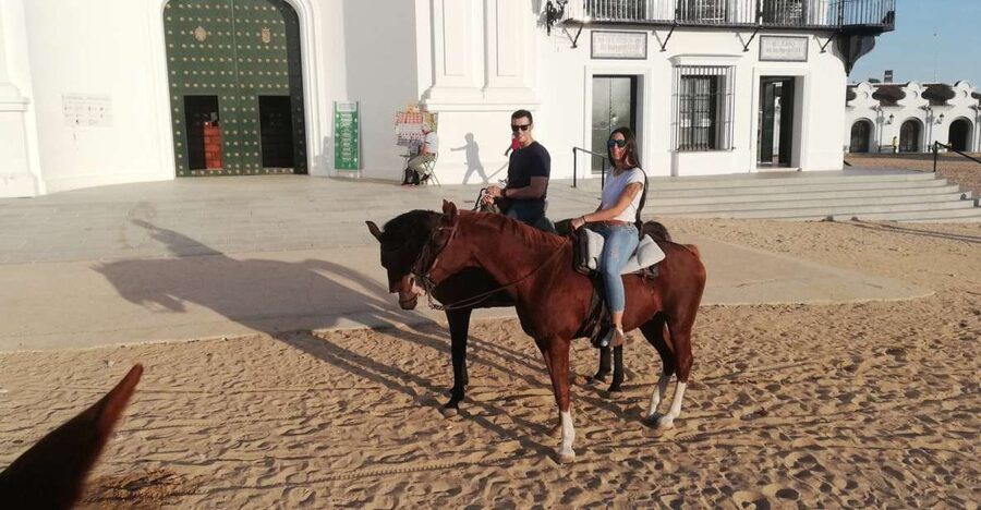 El Rocío: Doñana National Park Horseback Riding Tour - Riding through Doñana’s natural area