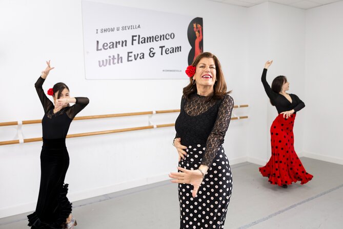 Flamenco Dance Class in Seville with optional Flamenco Costume - A Warm Teacher Makes the Difference