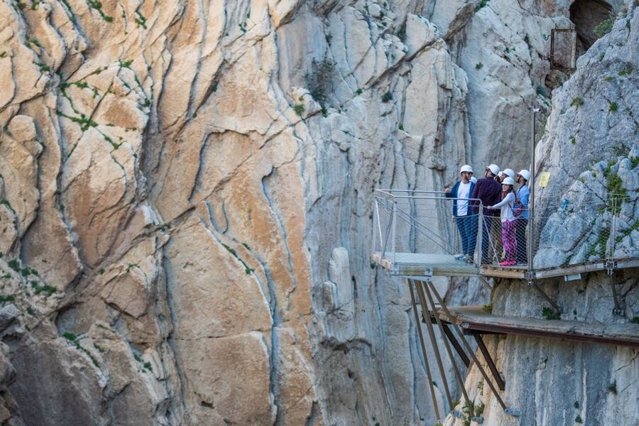 From Seville: Caminito del Rey Guided Day Trip - The visitor center and approach walk