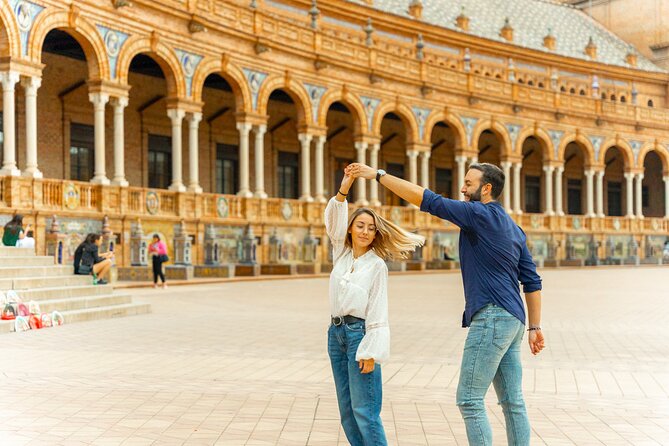 Make Seville unforgettable: Private Photoshoot at Plaza de España - At a glance