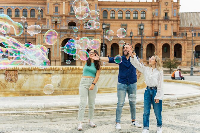Make Seville unforgettable: Private Photoshoot at Plaza de España - What happens at Plaza de España