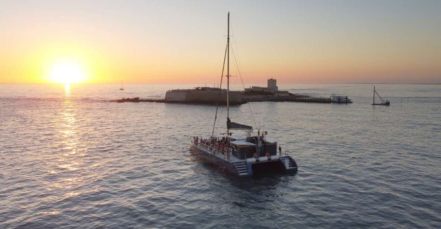 Sancti Petri: Sunset Catamaran Cruise - What the route offers along the way