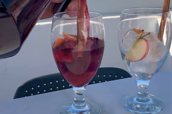 Sangria Tasting Experience - Four glasses, served with a view