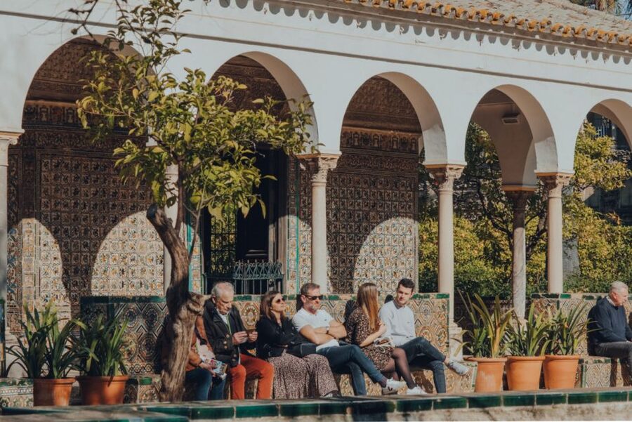 Seville: Alcázar Fast-Track Access with Guided Tour - Inside the palace: details with a story