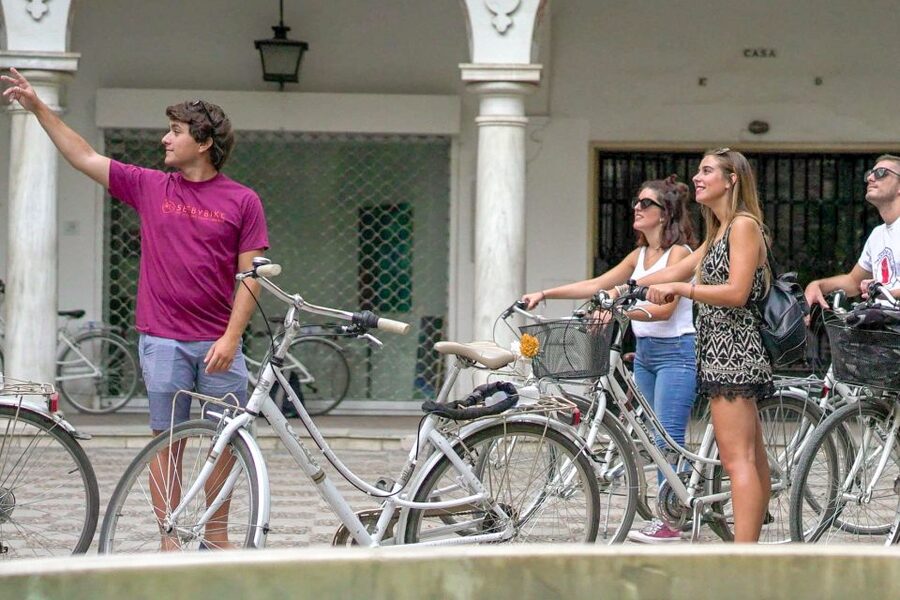 Seville: City Sightseeing and Local Culture Bike Tour - Bikes, pace and what to expect on the road