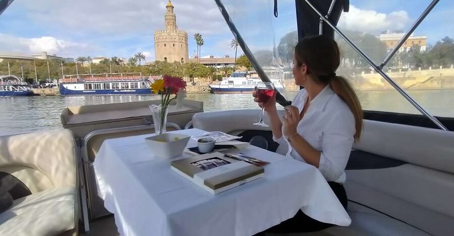 Seville: Exclusive River Boat Tour with Tapas - Key points to know