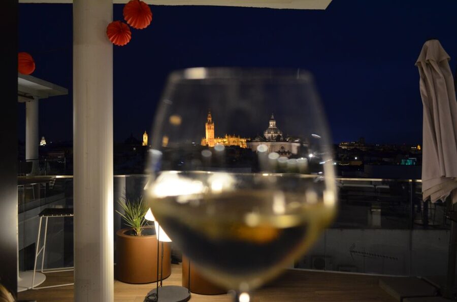 Seville: Flamenco Show & Roof Dinner with Cathedral Views - A flamenco night with two distinct acts