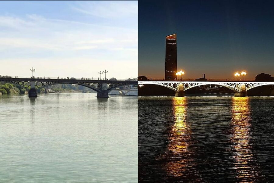 Seville: Guadalquivir Boat Tour with Optional Lunch/Dinner - The view from the Guadalquivir