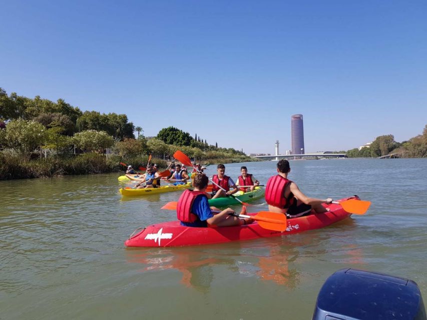 Seville: Guadalquivir River Kayaking Trip - What the equipment and setup are like