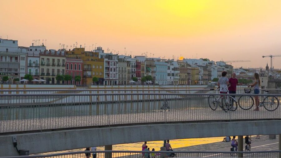 Seville: Guided Sunset Bike Tour - The guide is a big part of the value