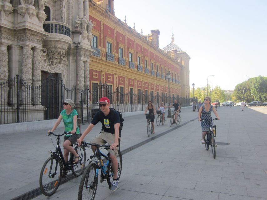 Seville: Highlights City Bike Tour - Maria Luisa Park and Plaza de España