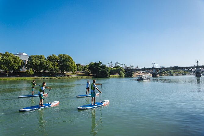 Seville: Paddle Surf Route and Class - Getting comfortable on the board