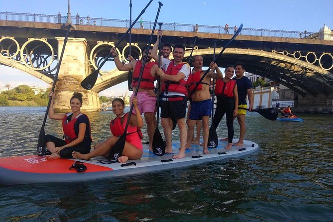 Seville Paddle Surf Sup in the Guadalquivir River - Beginner lessons, with room to improve