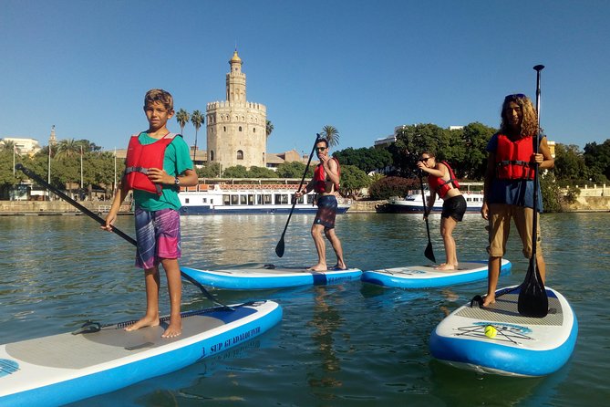 Seville Paddle Surf Sup in the Guadalquivir River - Who will enjoy this outing most?