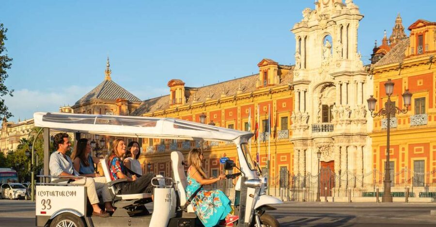 Seville: Private City Tour by Eco Tuk Tuk - At a glance