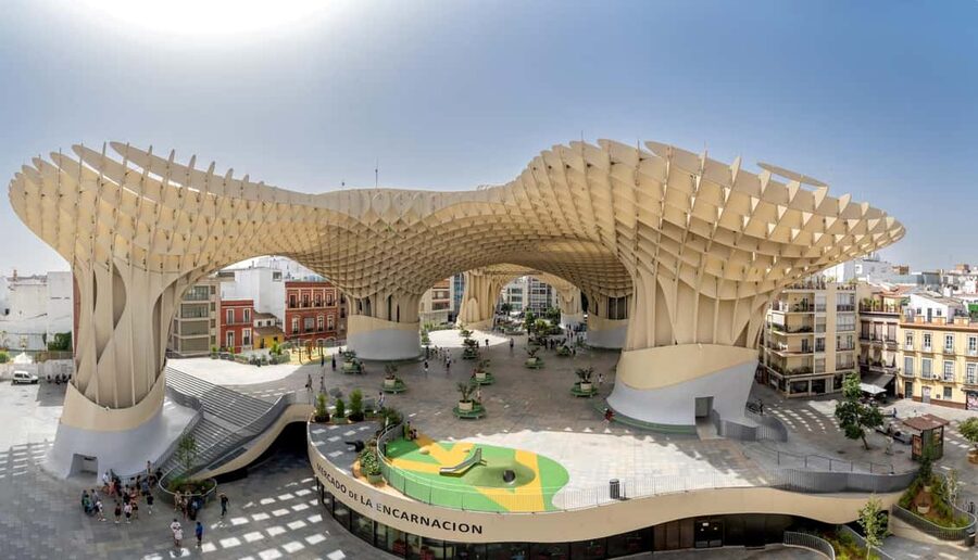 Seville: Setas de Sevilla Entry Ticket - Walk the wooden roof to the 27-meter viewpoint