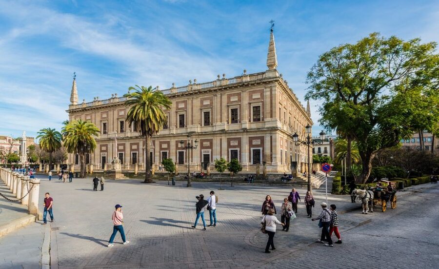 Seville: Small-Group City Highlights Walking Tour - University of Seville and Parque de María Luisa