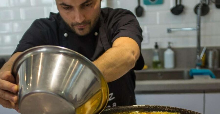 Seville: Spanish Cooking Class with Dinner - Cooking at Triana Market